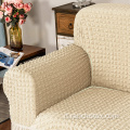 Divano a fili slipcover al 100% in poliestere con copertura della gonna